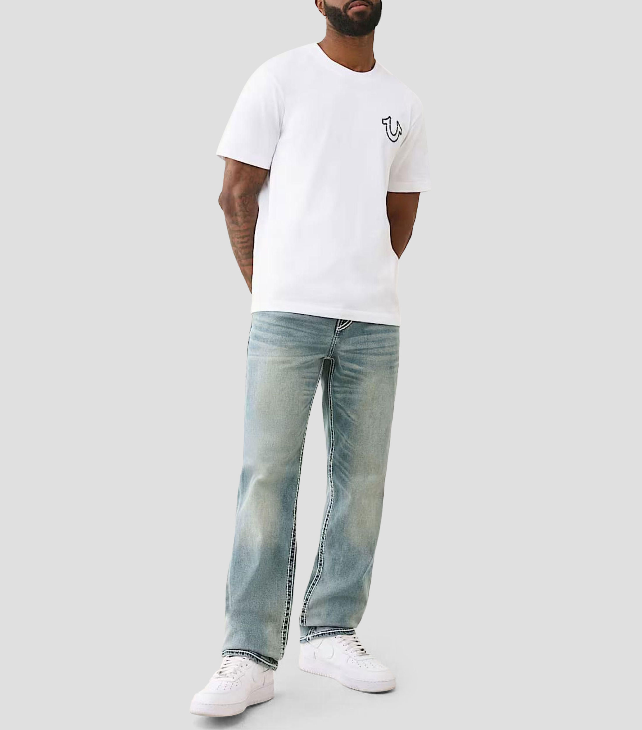 Jeans straight Hombre